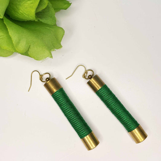 Alex earrings - green
