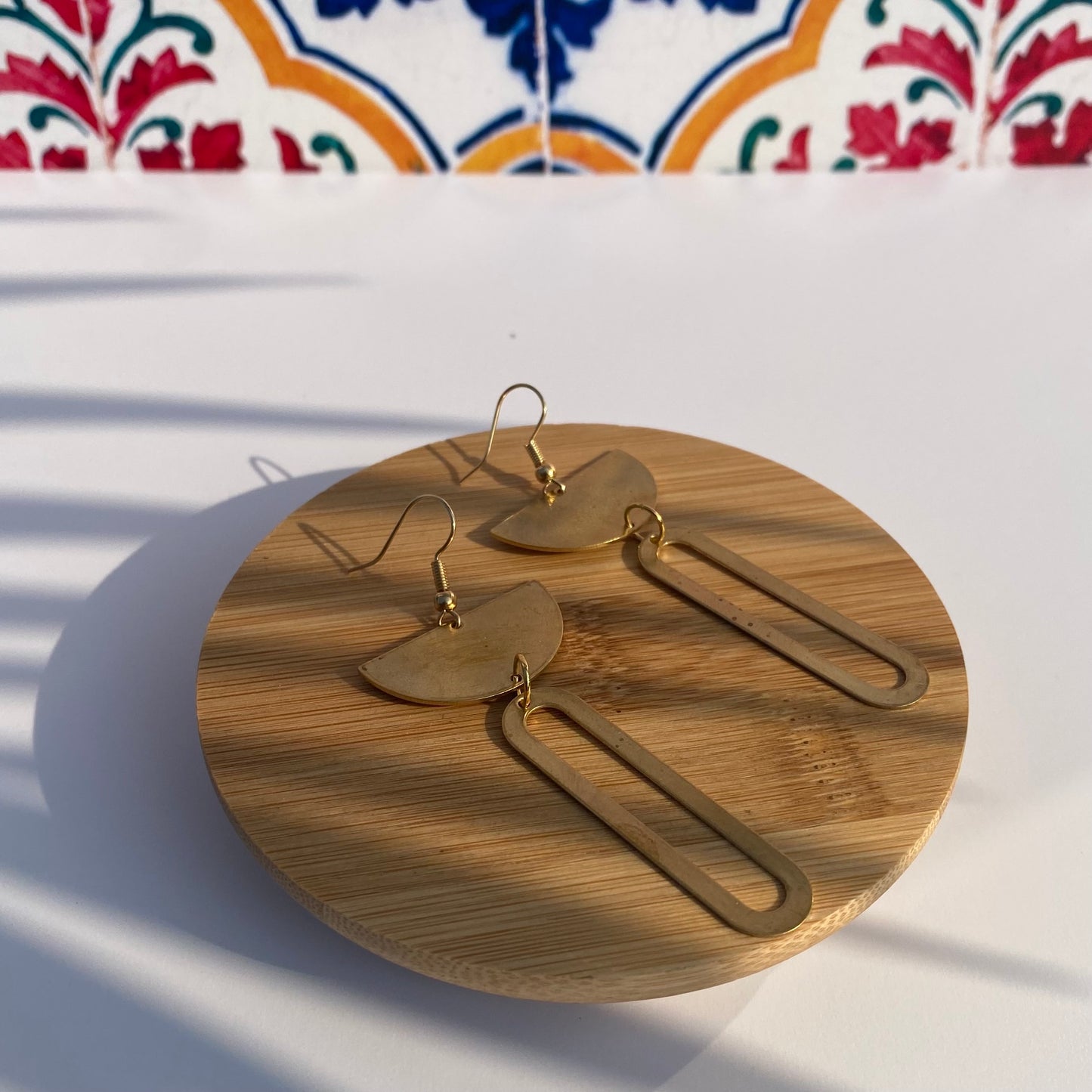Iris earrings