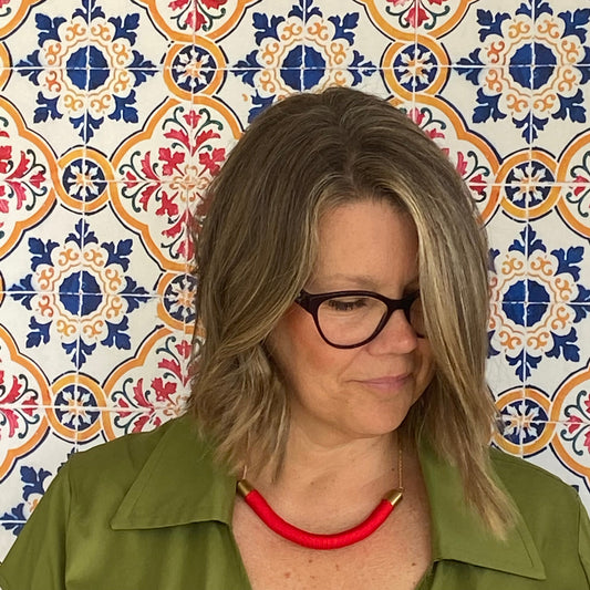 Zandi necklace - green