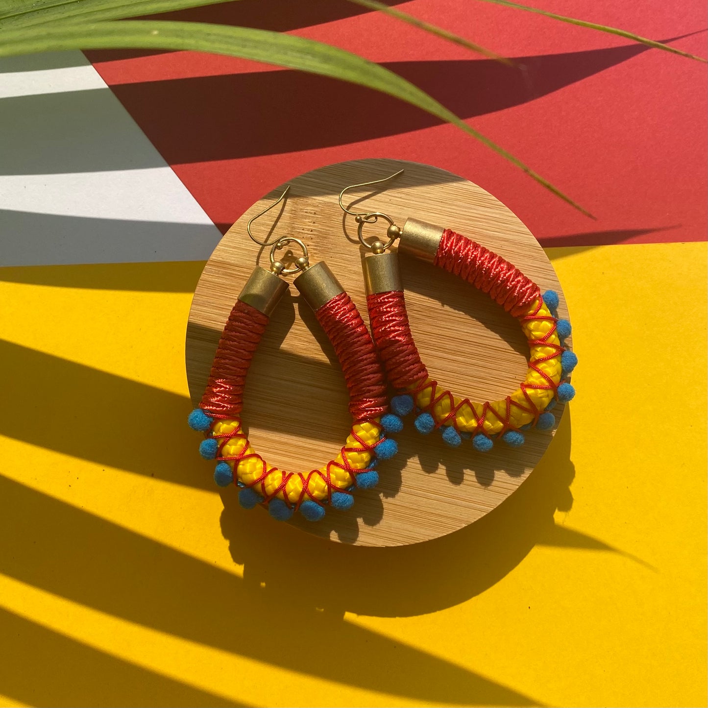 Frida earrings - red