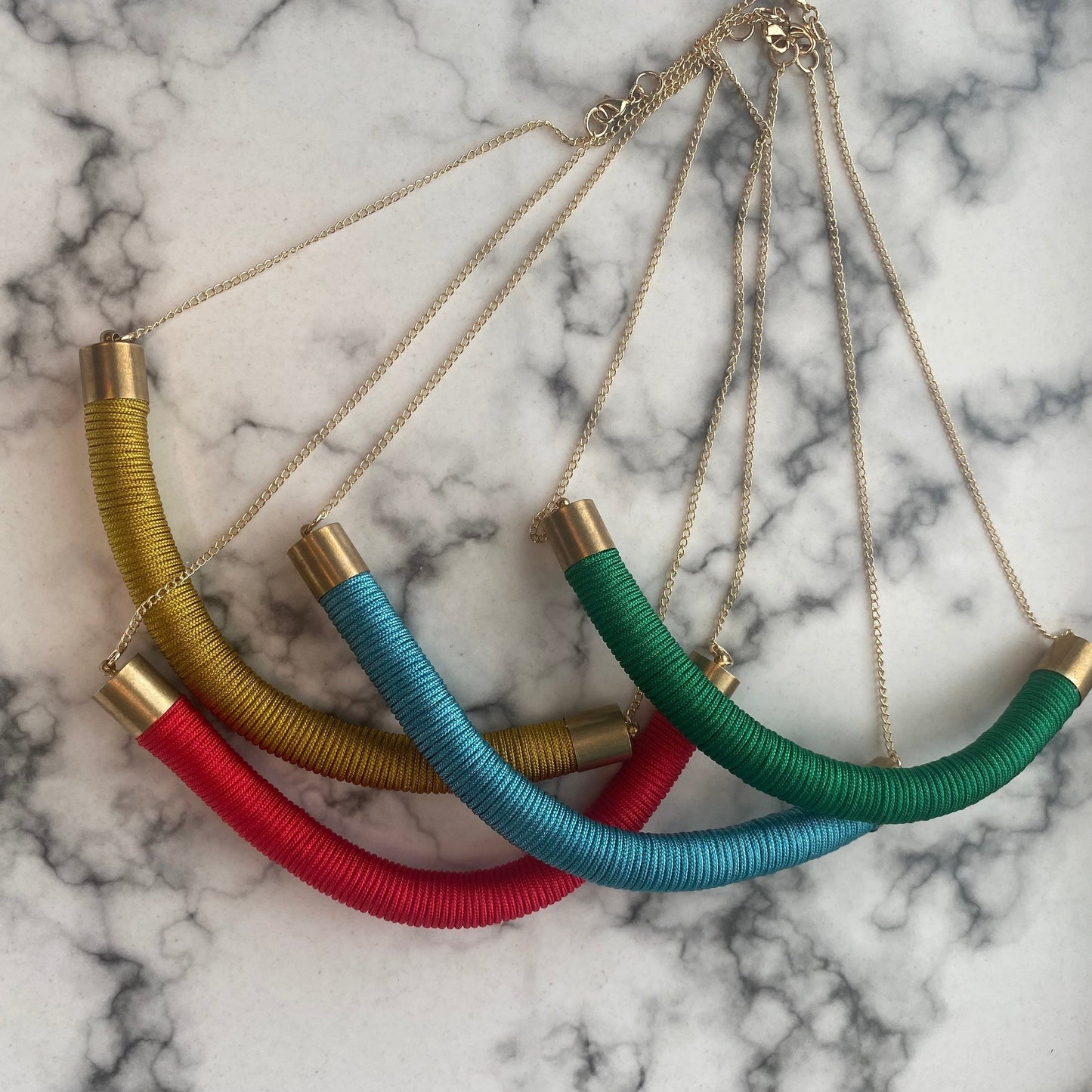 Zandi necklace - teal