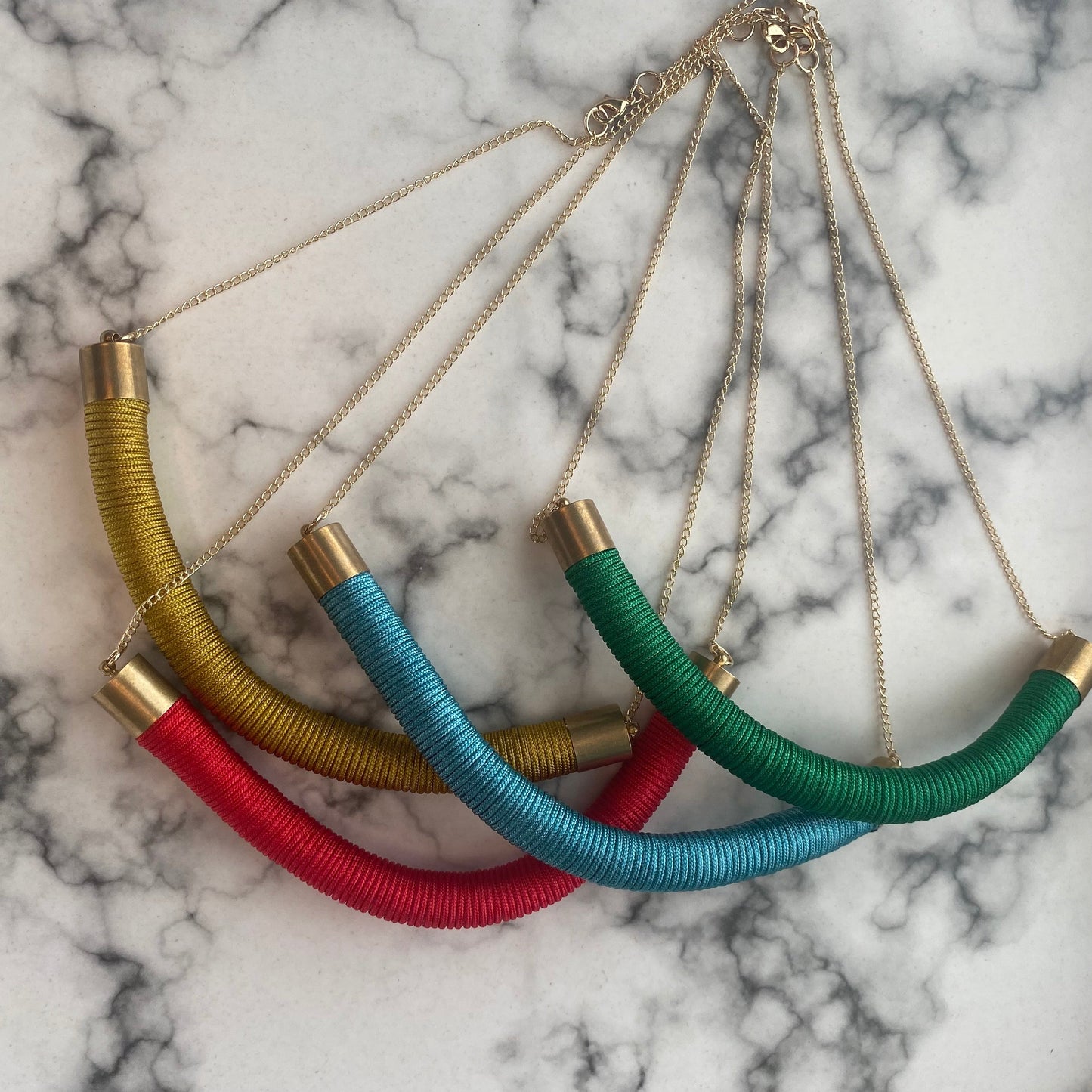 Zandi necklace - green