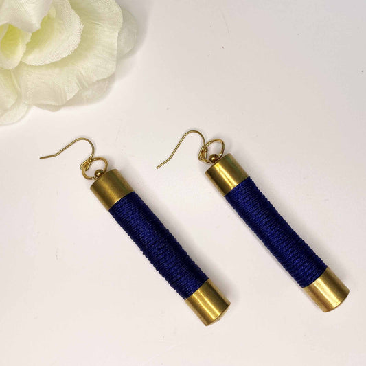 Alex earrings - Navy