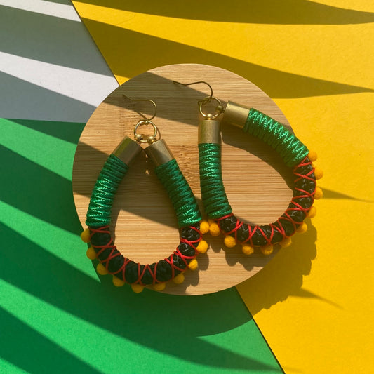 Frida earrings - green