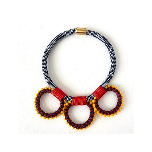 Lizzy necklace - blue