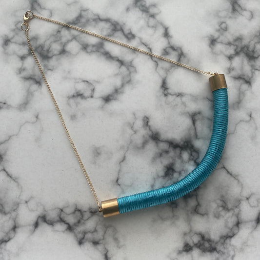 Zandi necklace - teal
