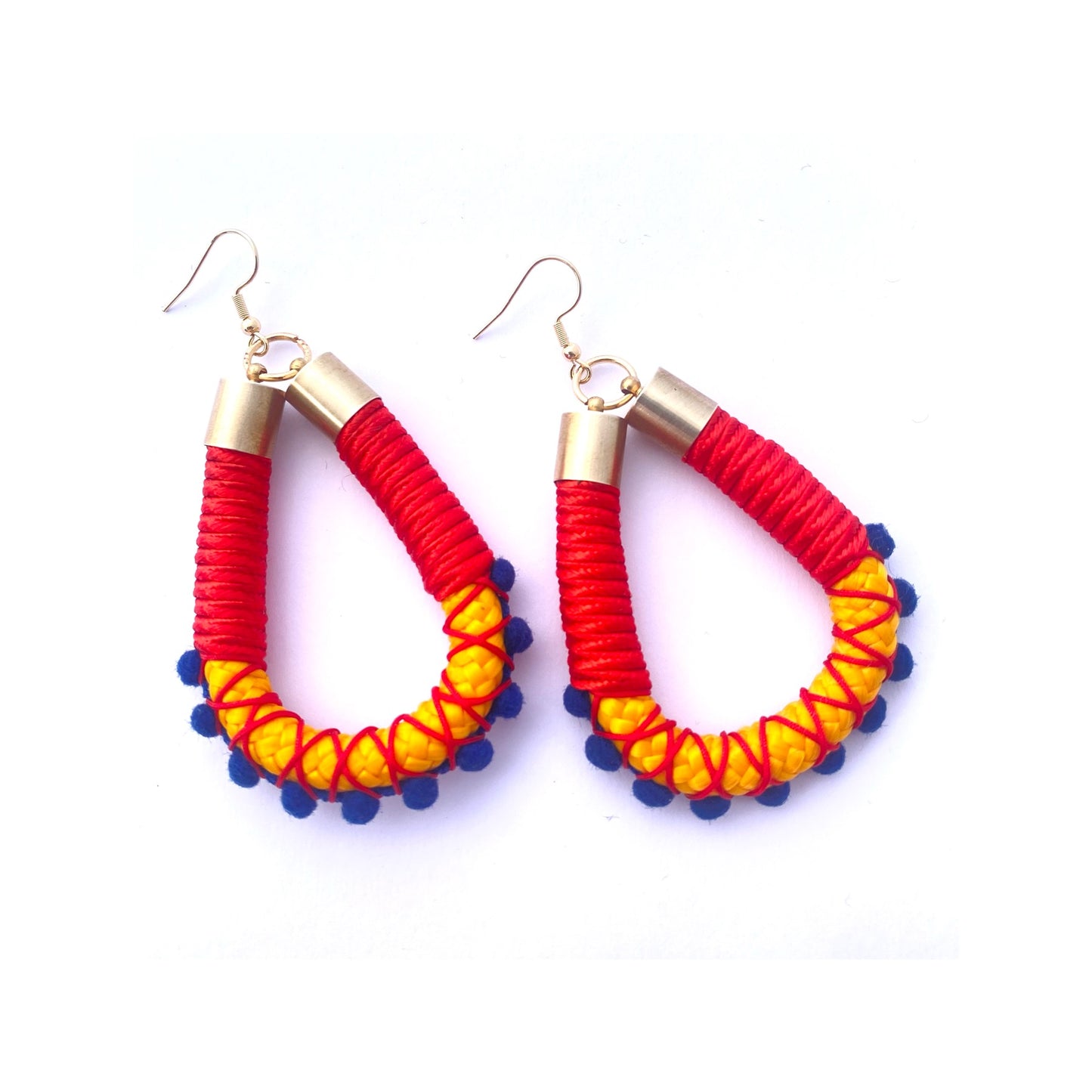 Frida earrings - red