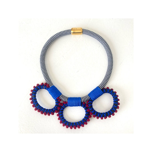 Lizzy necklace - blue
