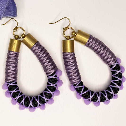 Frida earrings - lilac