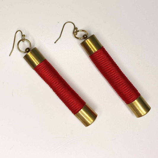 Alex earrings - Red