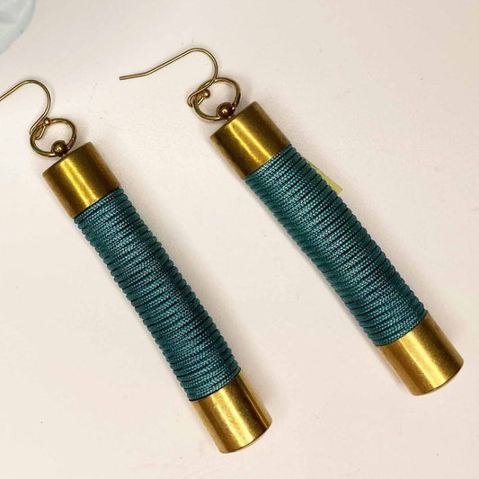 Alex earrings - Teal